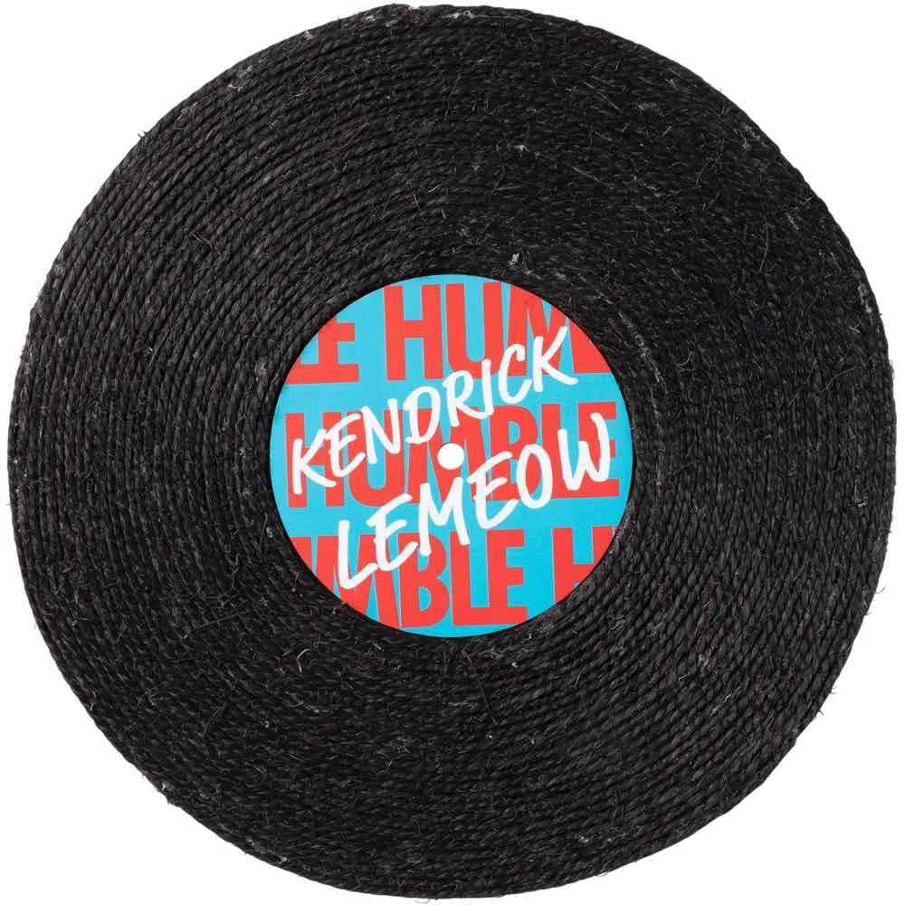 15% OFF: FuzzYard Record Cat Scratcher (Kendrick Lemeow)