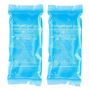 2x cold compresses - MADE IN GERMANY - cooling pads set, blue with cooling pad 29x12 cm - versatile cooling and warm pads, can be used as a cold or warm compress as well as gel pads 2x XXL