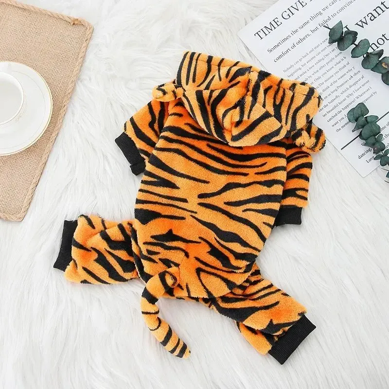 Anniepaw Pet Dog Clothes for Small Dogs Fleece Dog Costume Puppy Cats Chihuahua Clothing Pet Jumpsuit French Bulldog Clothes Pets Hoodies