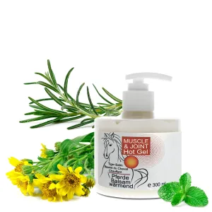 bleu & marine Bretania Pferdebalsam Warming Hot Tiger Balm Thermo Gel Professional Triple Action Formula 300 ml 10.55 Fl.oz