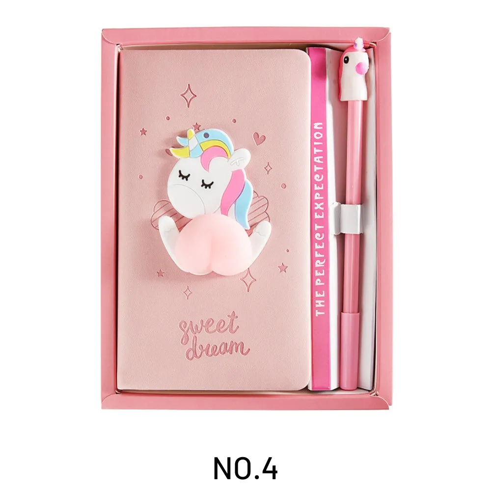 Cartoon Pet Squeeze Butt Decompression Notebook - 3.9 × 7.0"