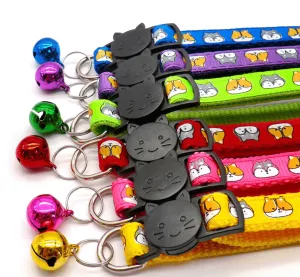 Cat Face Breakaway Safety Cat Collar