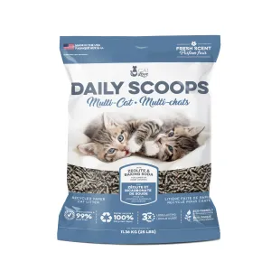 Cat Love MultiCat Scented Daily Scoops Paper Cat Litter
