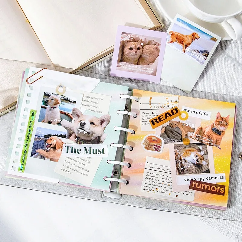 Cute Pet Photo Stickers - Cats, Dogs