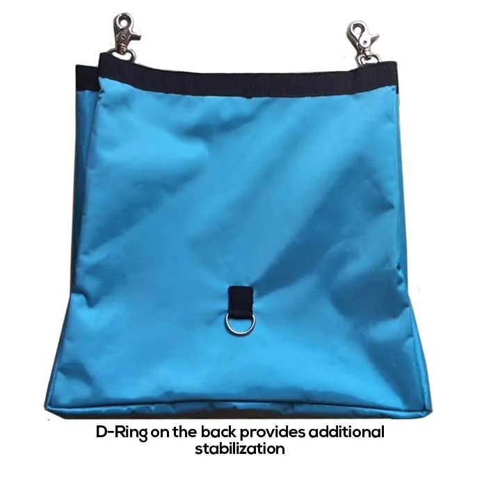 CuteNfuzzy Small Pet Large Hay Bag for Rabbits and Guinea Pigs with 6 Month Warranty 15x15x5"