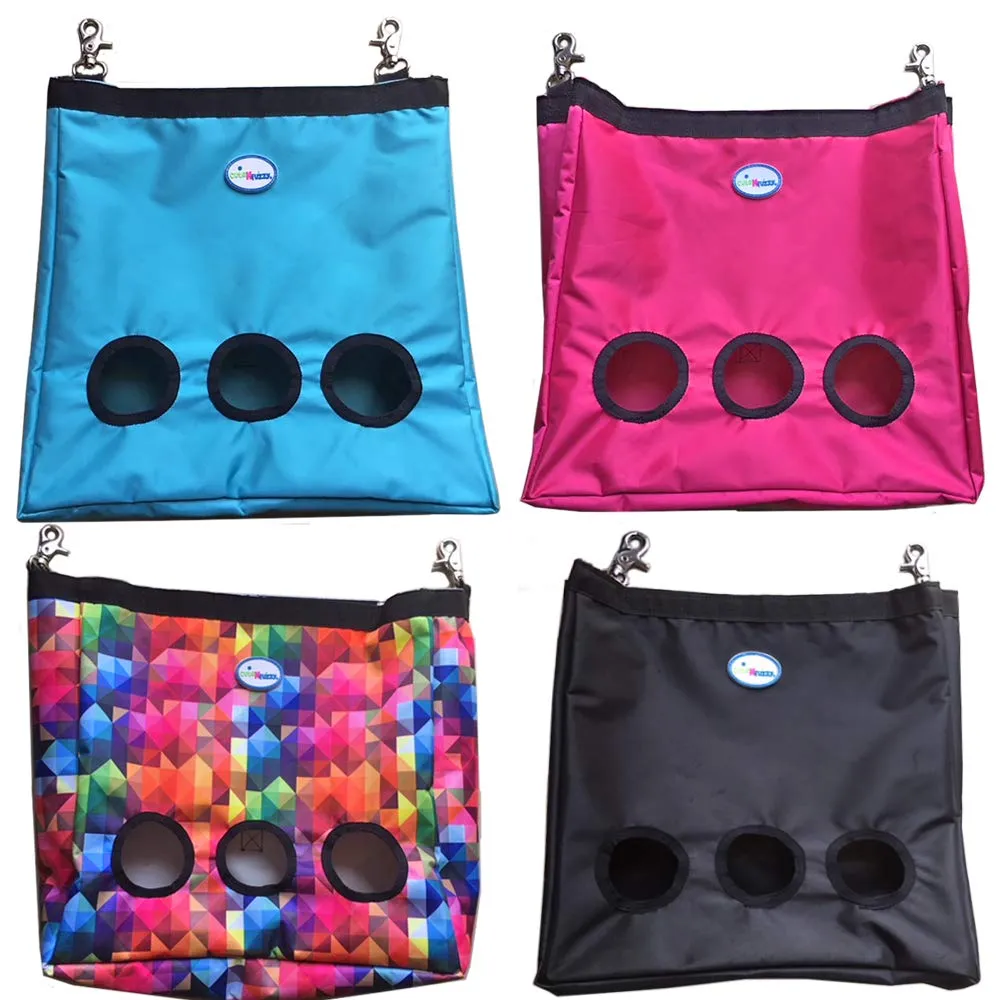 CuteNfuzzy Small Pet Large Hay Bag for Rabbits and Guinea Pigs with 6 Month Warranty 15x15x5"
