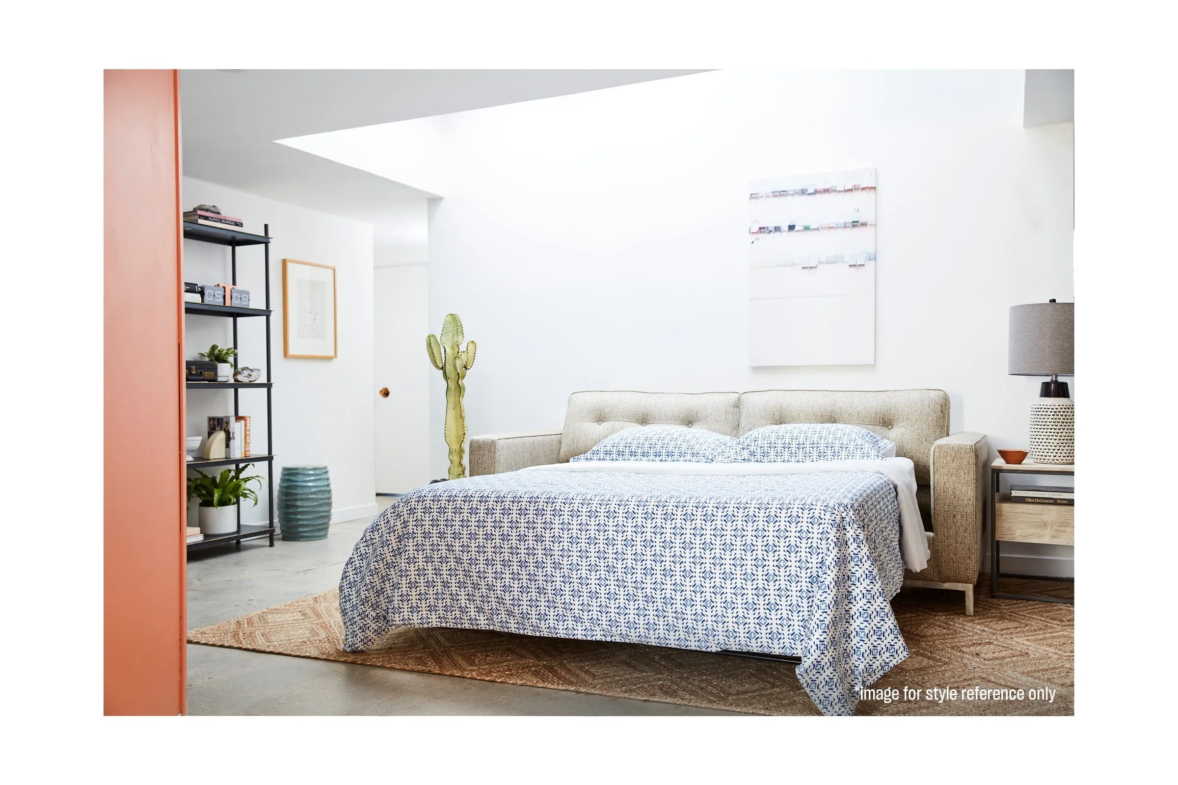 Fillmore Apartment Size Sleeper Sofa Bed :: Sleeper Option: Deluxe Innerspring Mattress