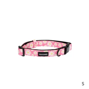 Frank Barker Pink Daisies Collar S
