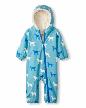 Friendly Labs Sherpa Lined Colour Changing Baby Bundler
