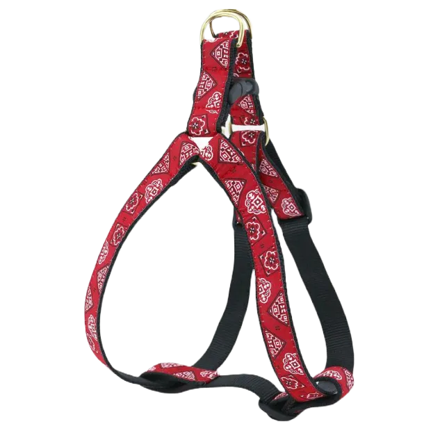 Harness | Red Bandana