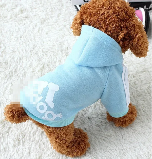 Hote Sale Autumn And Winter Dog Clothes Pets Coats Pet Products  Soft Cotton Puppy Dog Clothes  For 7 colors Size:XS-4XL