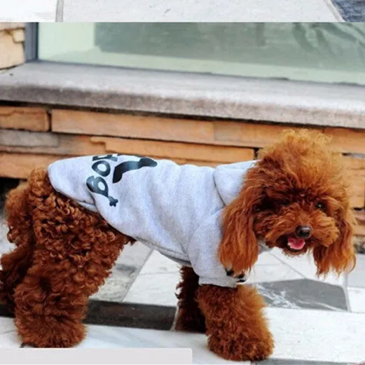 Hote Sale Autumn And Winter Dog Clothes Pets Coats Pet Products  Soft Cotton Puppy Dog Clothes  For 7 colors Size:XS-4XL