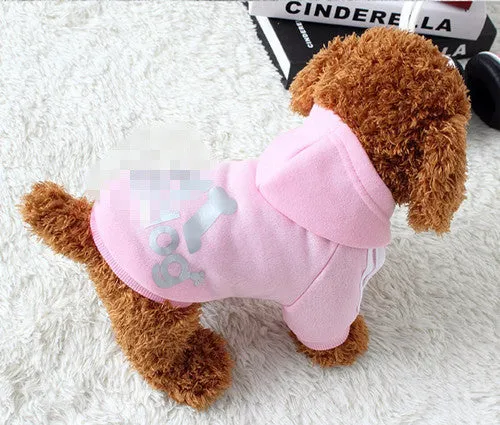 Hote Sale Autumn And Winter Dog Clothes Pets Coats Pet Products  Soft Cotton Puppy Dog Clothes  For 7 colors Size:XS-4XL