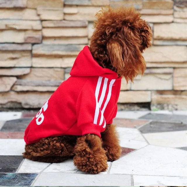 Hote Sale Autumn And Winter Dog Clothes Pets Coats Pet Products  Soft Cotton Puppy Dog Clothes  For 7 colors Size:XS-4XL