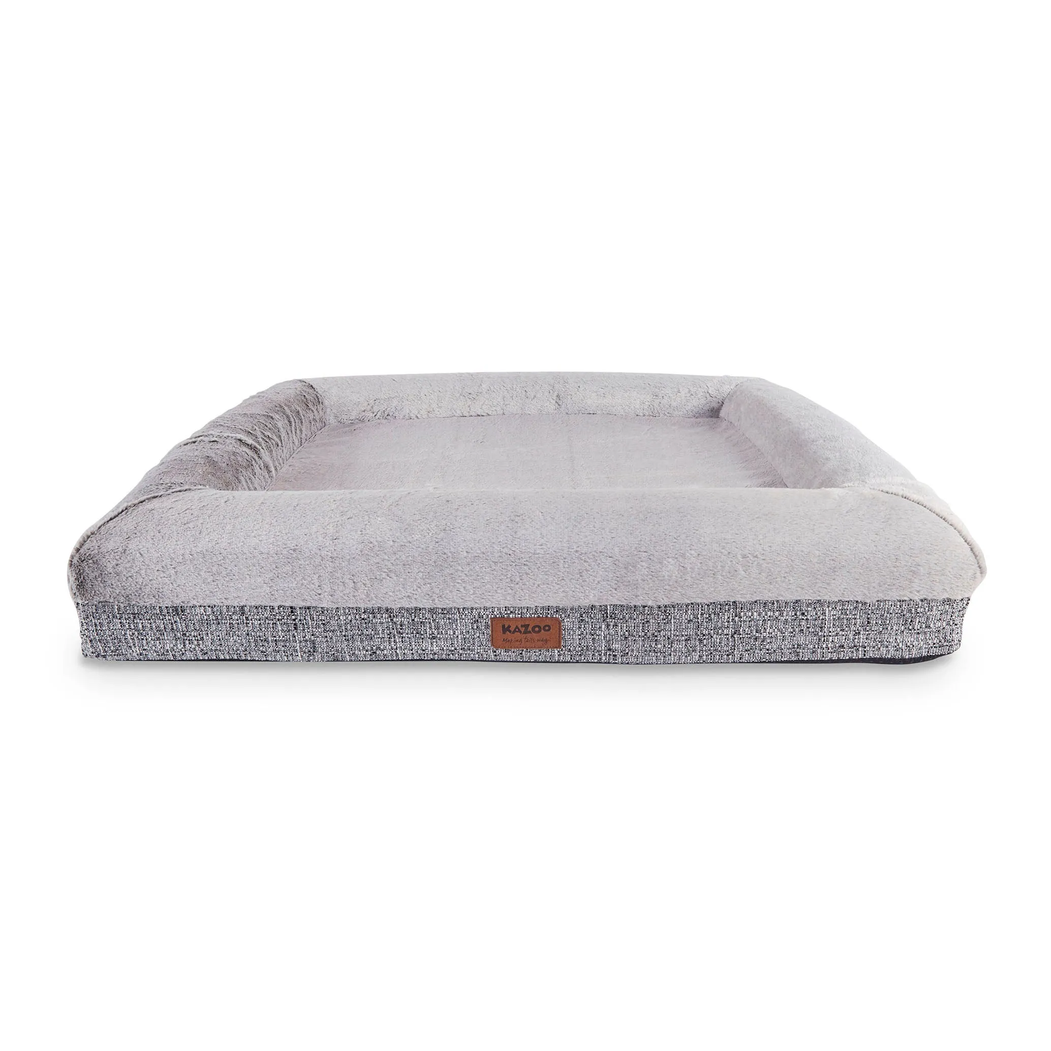Kazoo Wombat Large Plush Grey Dog Bed^^^