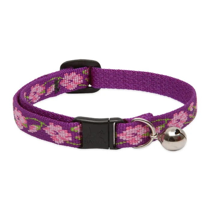 LupinePet Originals Cat Collar with Bell- MADE IN THE USA-  8-12"