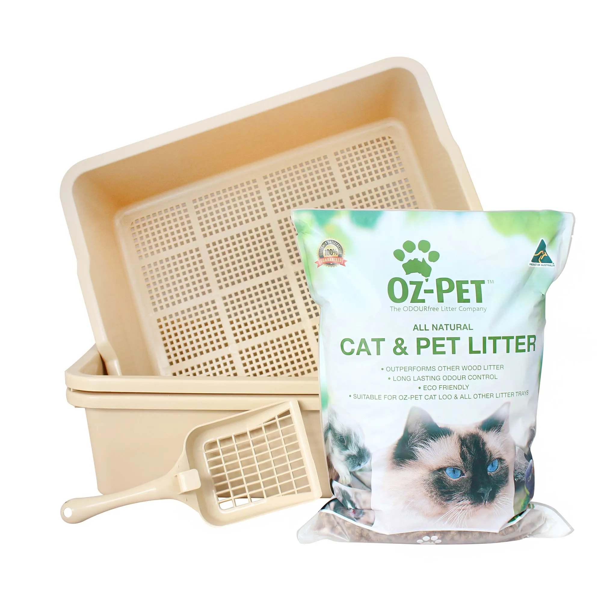 Oz-Pet Cat Loo Litter Tray Kit