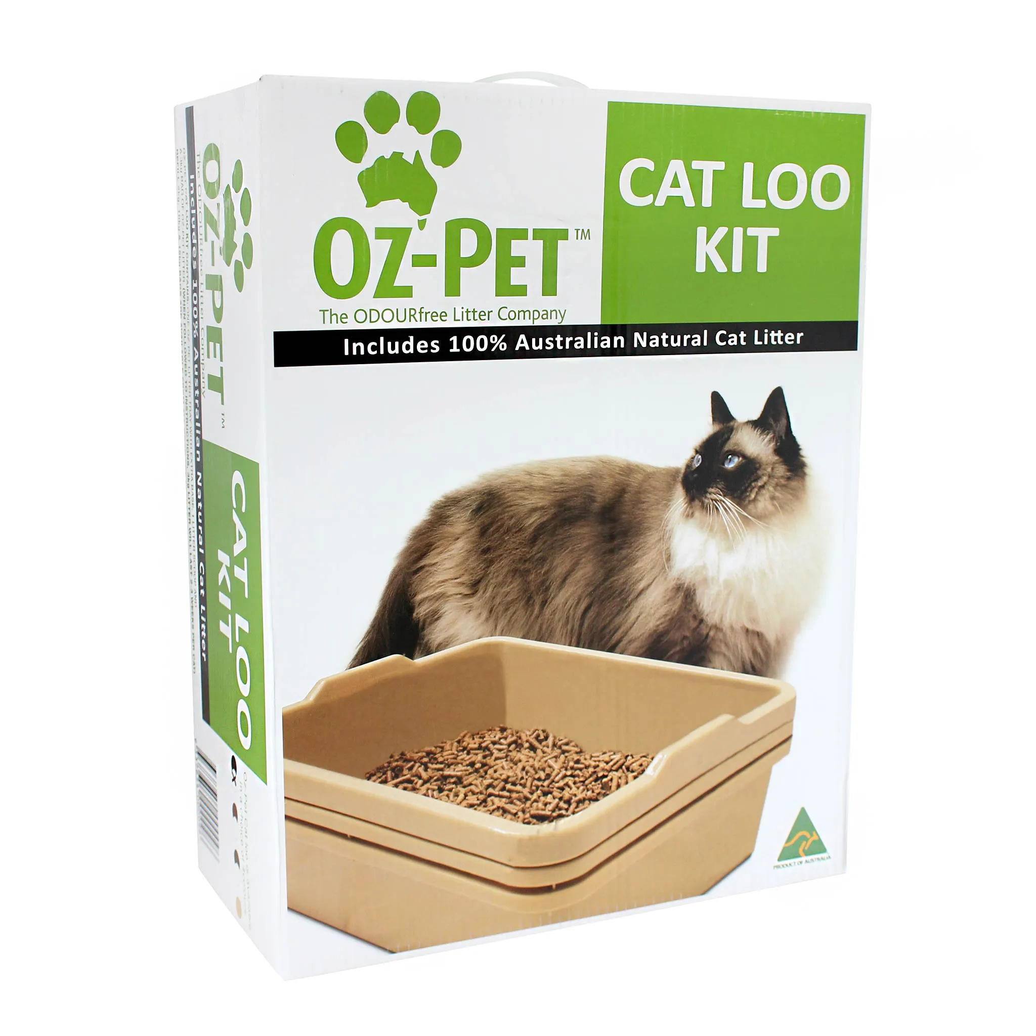 Oz-Pet Cat Loo Litter Tray Kit