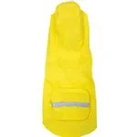 Packable Dog Raincoat Yellow