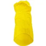 Packable Dog Raincoat Yellow