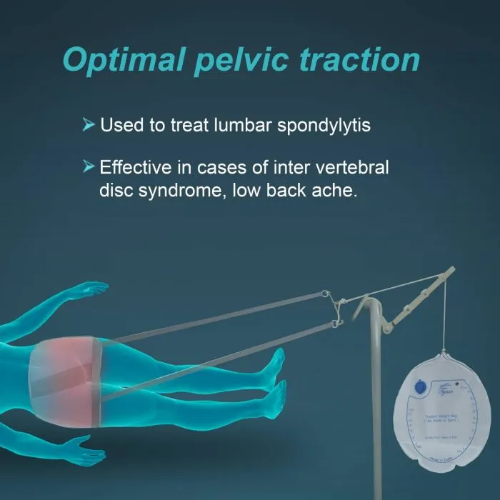 Pelvic Traction Kit with Weight Bag