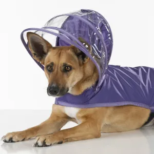 Purple Dog Raincoat