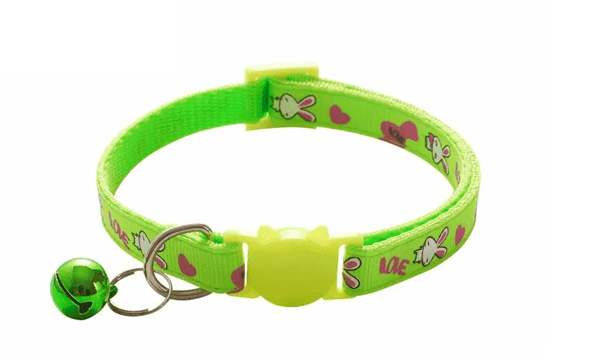 Rabbit Breakaway Safety Cat Collar