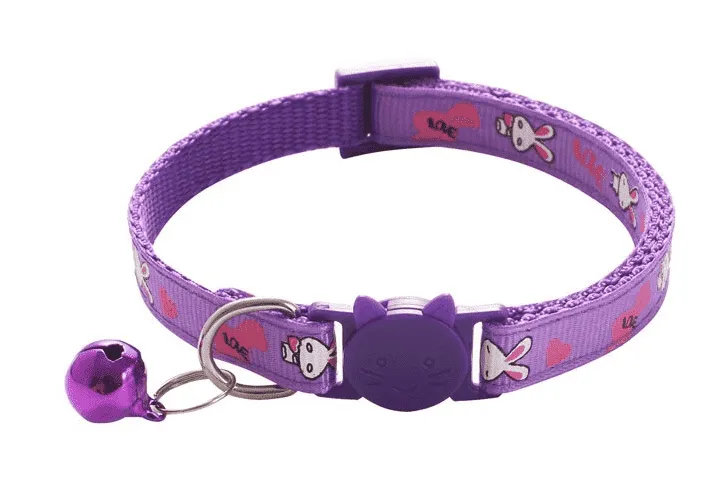 Rabbit Breakaway Safety Cat Collar
