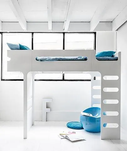 Rafa Kids F&R Bed Set - White (2 Beds)