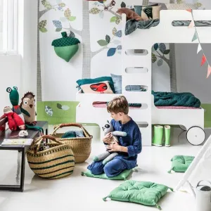 Rafa Kids F&R Bed Set - White (2 Beds)