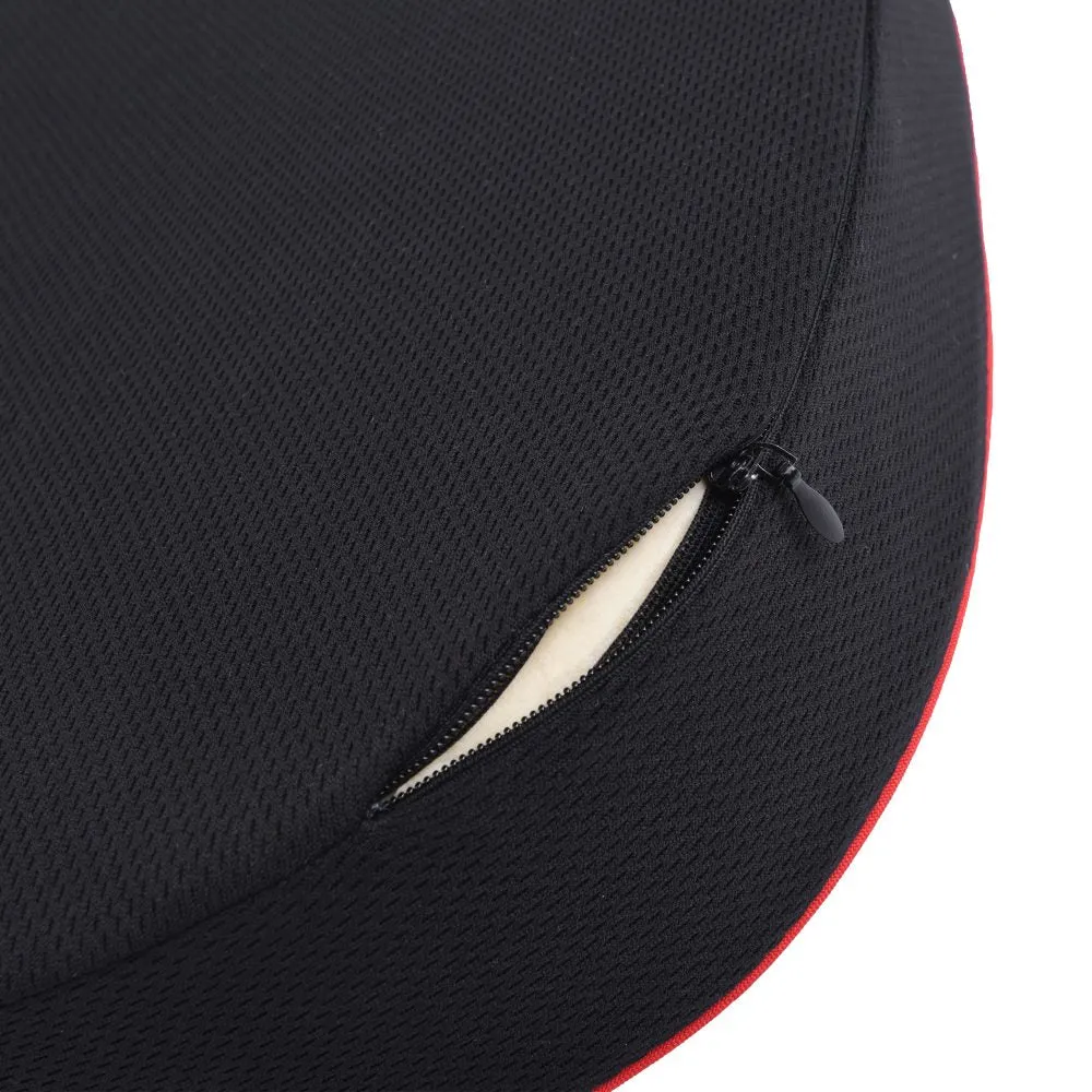 We Are Young Life Is Fun Seat Cushion with Memory Foam Black