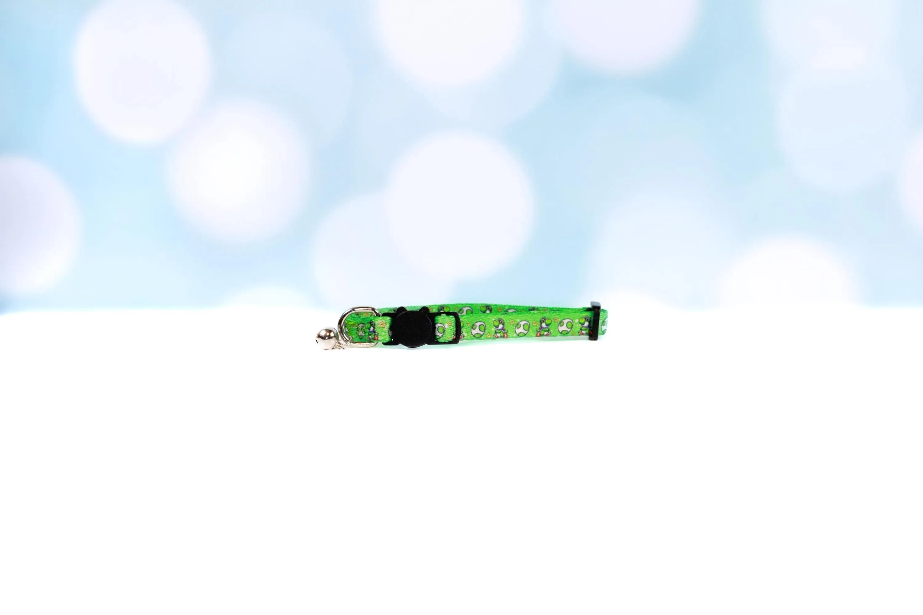 Yoshi cat collar, Breakaway cat collar, Anime cat collar, Mario cat collar, Super mario bros