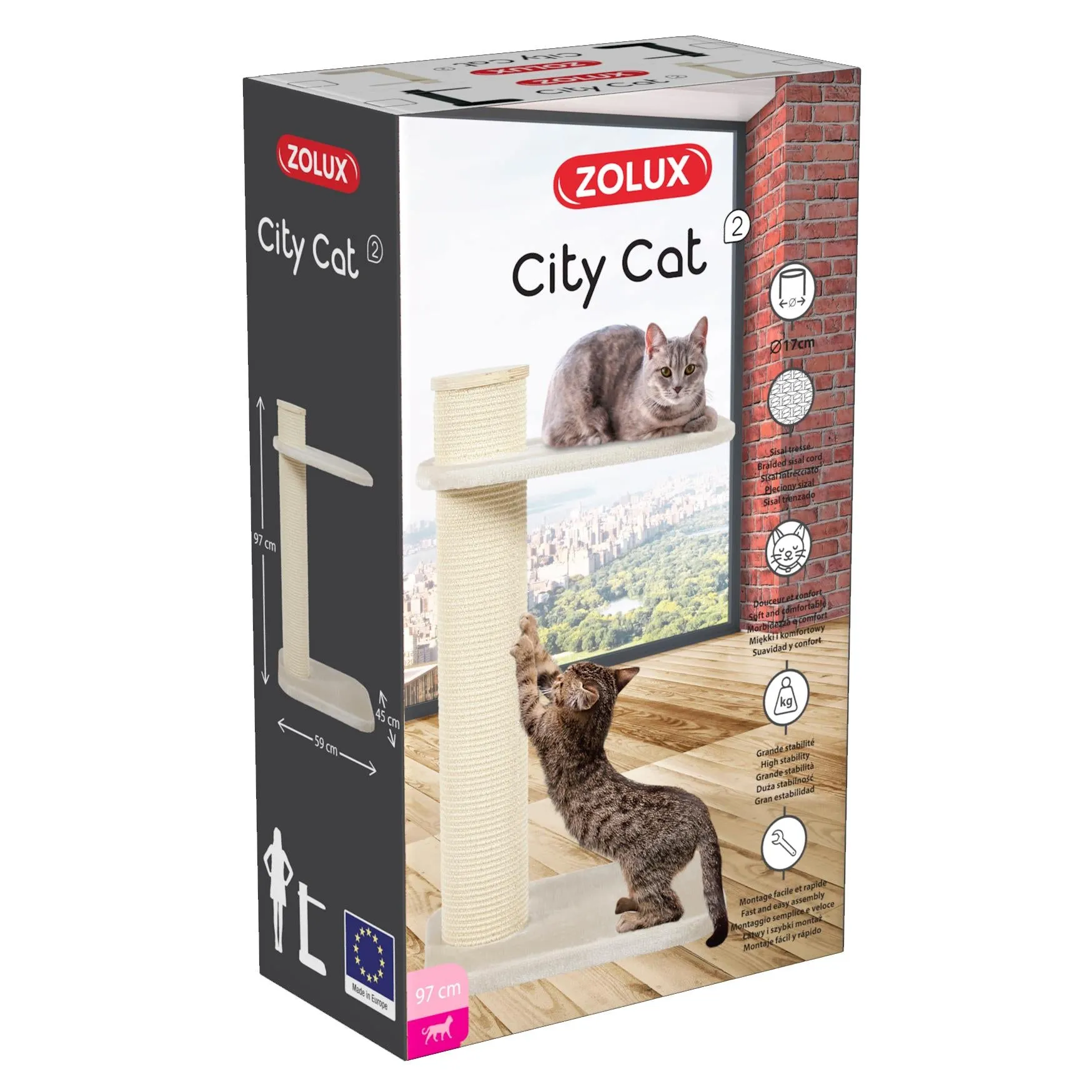 Zolux City Cat Scratcher 2